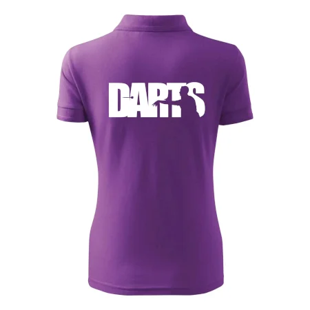 Darts - nápis so šípkarom