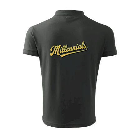 Generace Y - Millennials žlutý nápis