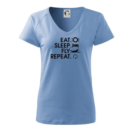 Eat sleep fly repeat