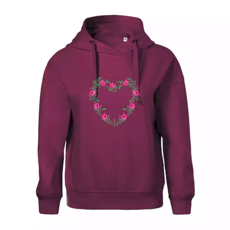 Červené tulipánové srdiečko (Pecka design)