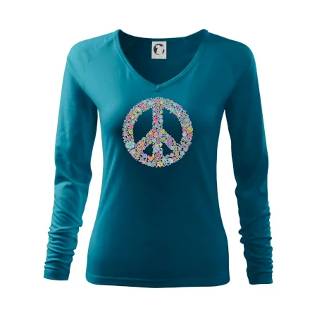 Peace symbol lístočky