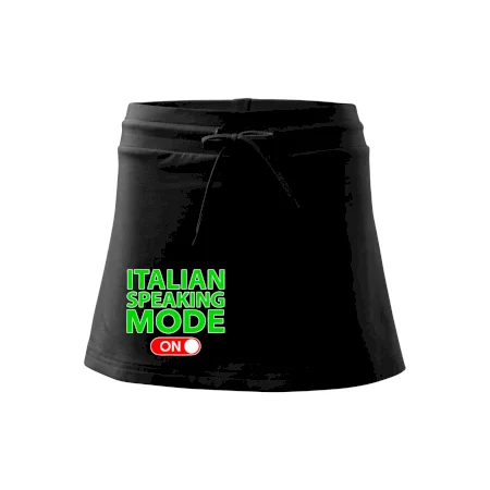 Italian speaking mode - ON