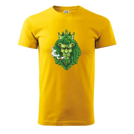 Zhulený lev zelený