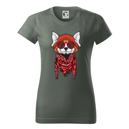 Červená panda hipster