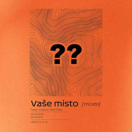 Vaše miesto - vrstevnice v obdĺžniku