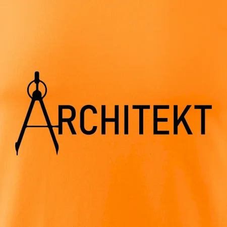 Architekt nápis