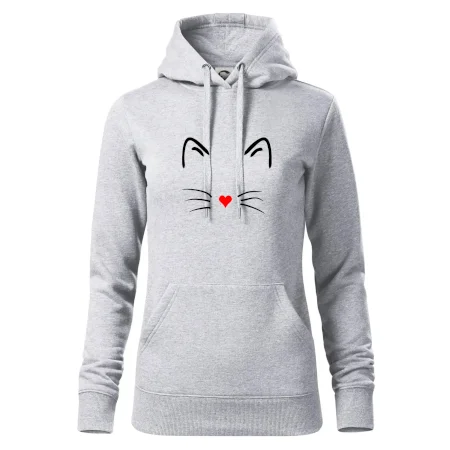 Mačka - srdce namiesto nosa