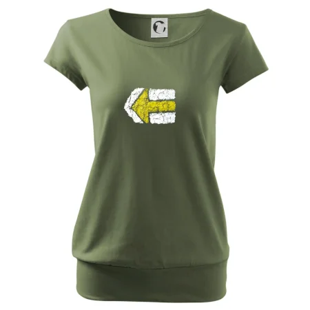 Párová turistická značka žlutá