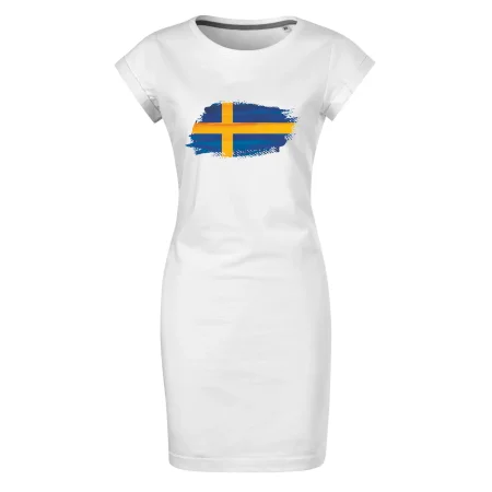 Švédska vlajka kreslená