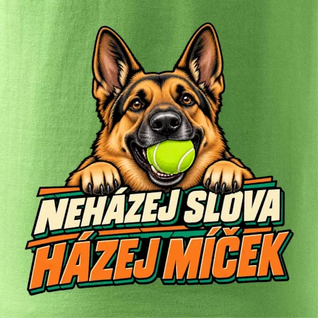 Neházej slova házej míček - vlčák