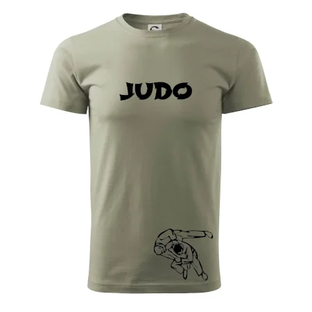 Judo nápis + postavy