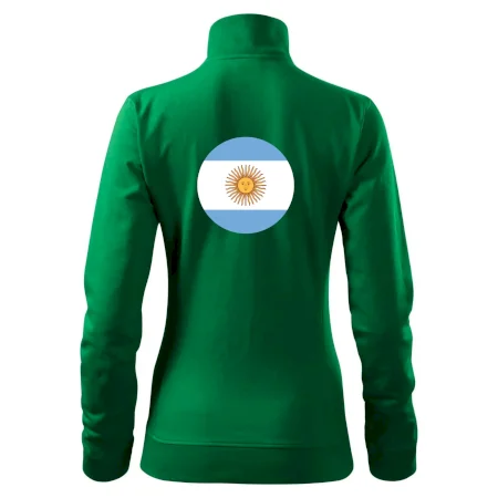 Argentína vlajka guľatá