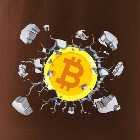 Bitcoin v tričku