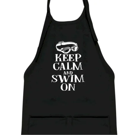 Keep calm and swim on