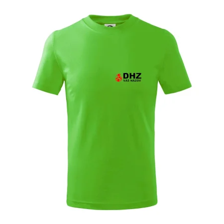 DHZ (oheň, názov sboru - vlastný nápis)