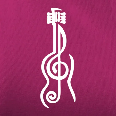 Husľový kľúč gitara