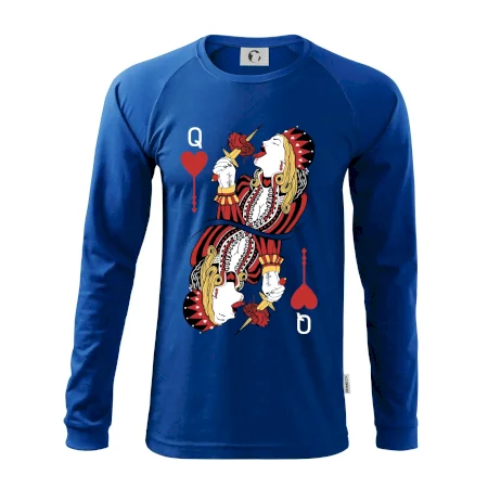 Srdcová Kráľovná kreslená (Pecka Design)