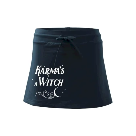 Karma's a Witch - nápis