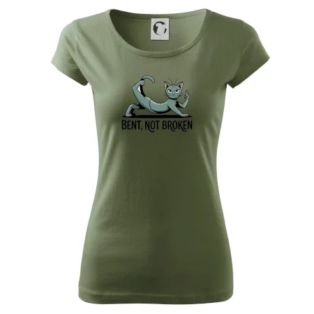 Bent, not broken zelená kočka