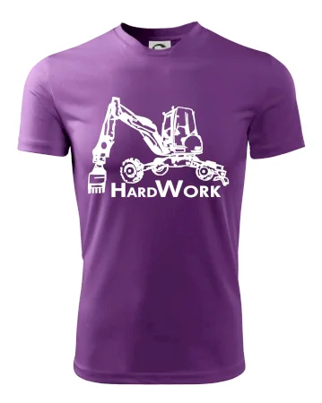 Hard Work kráčajúce rýpadlo