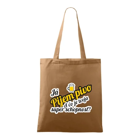 Pijem pivo - tvoja super schopnosť - šikmý