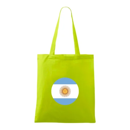 Argentína vlajka guľatá