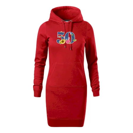 Kvetinové číslo kreslené - 50