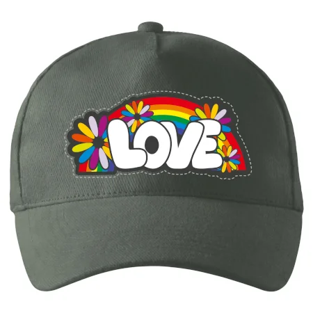 Love s dúhou v pozadí