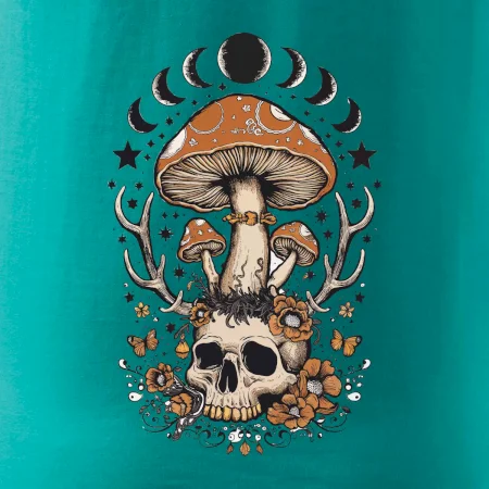 Goblincore magical mushroom