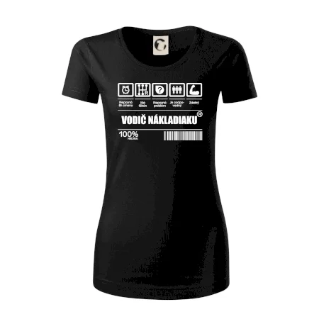 Čiarový kód - Vodič nákladiaku
