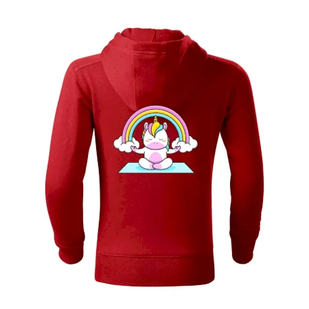 Yoga jednorožec - dúha