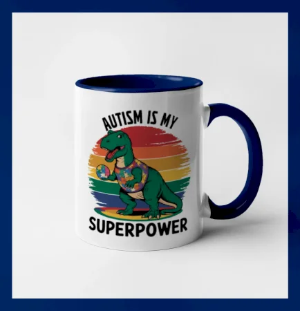 Dinousarus a puzzle  Autism is my superpower