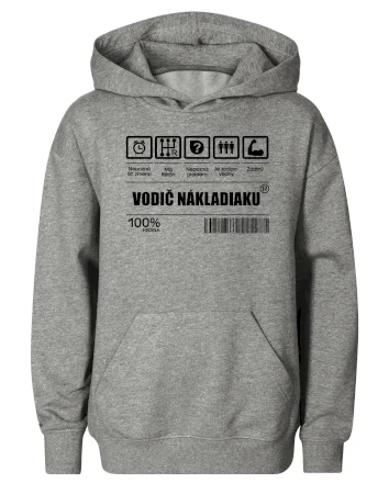 Čiarový kód - Vodič nákladiaku