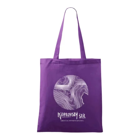 Kôprovský štít - vrstevnice v kruhu