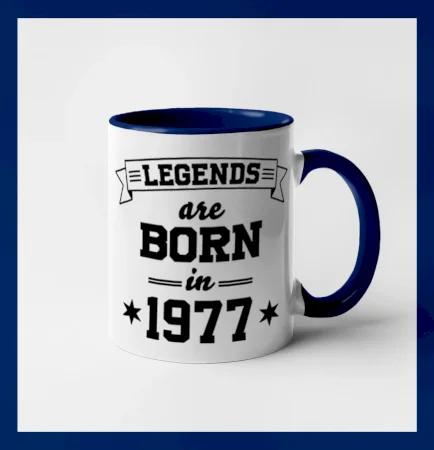 Legends are born in 1977