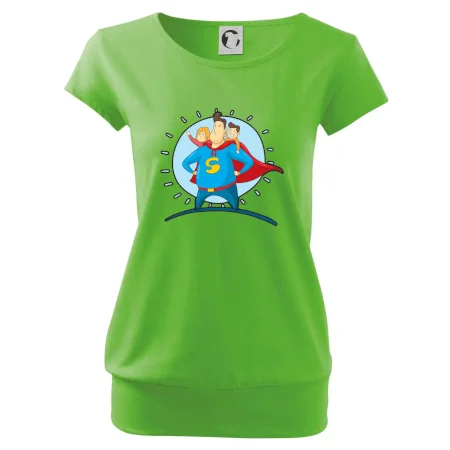 Ocko superman - dievča a chlapec