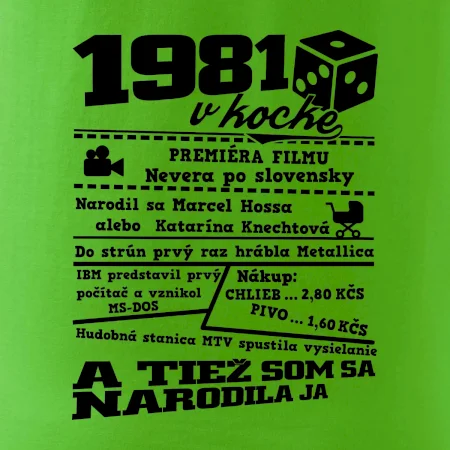 1981 v kocke