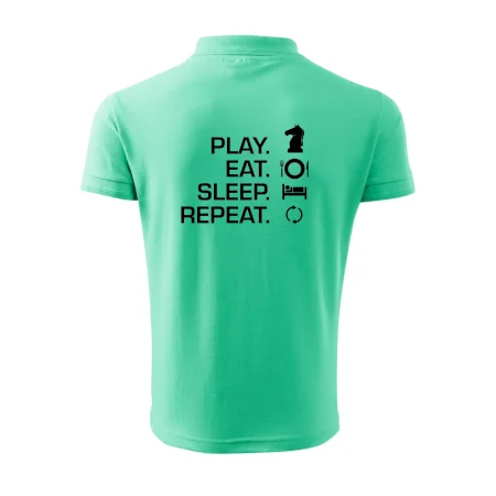 Eat sleep play - šach