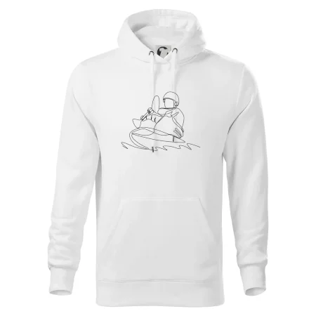 Kajak na vode jedným ťahom