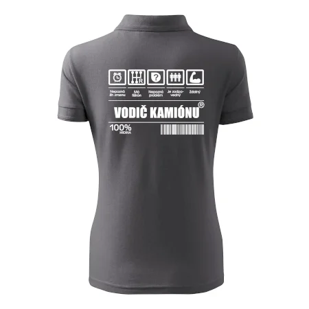 Čiarový kód - Vodič kamiónu