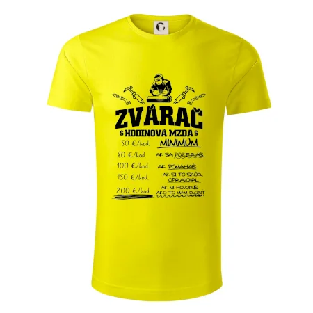 Hodinová mzda zvárač