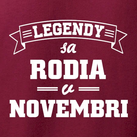 Legendy sa rodia v novembri