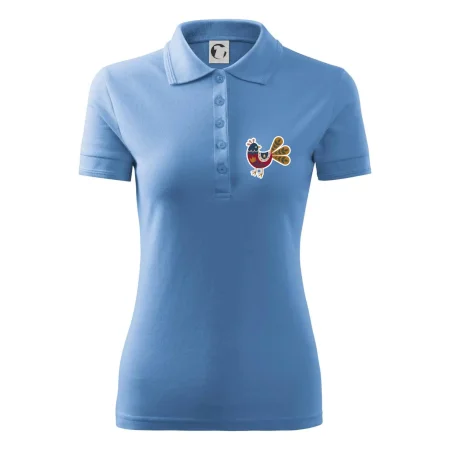 Folklór na prsníku sliepky