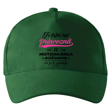 Je ťažké byť princezná motorkárka