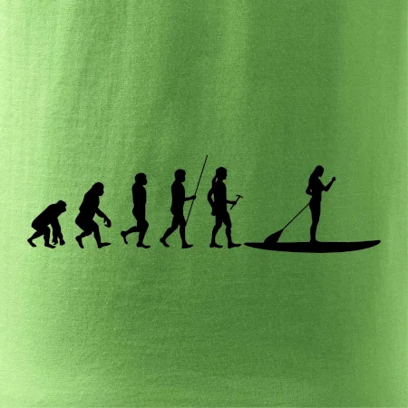 Evoluce paddleboard žena