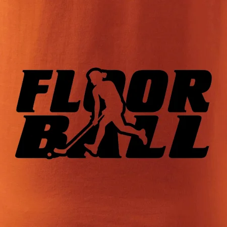 Floorball nápis rovný