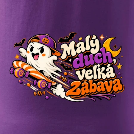Malý duch veľká zábava na skateboarde