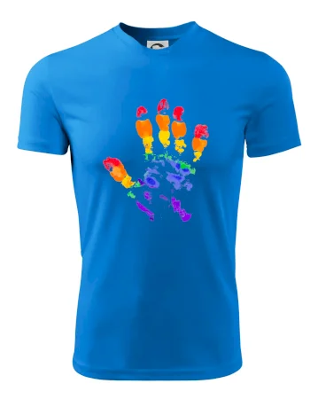 LGBT hand print