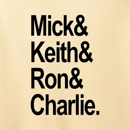 Mick Keith Ron Charlie