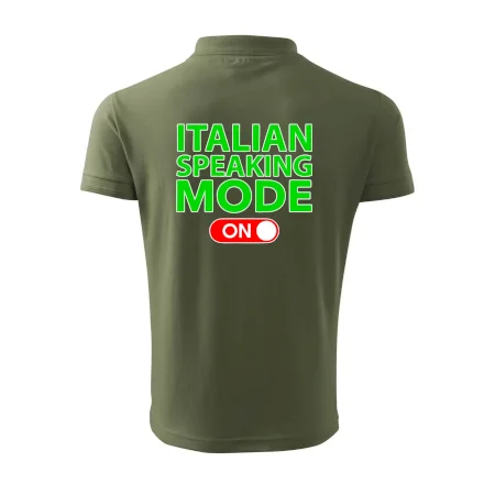 Italian speaking mode - ON